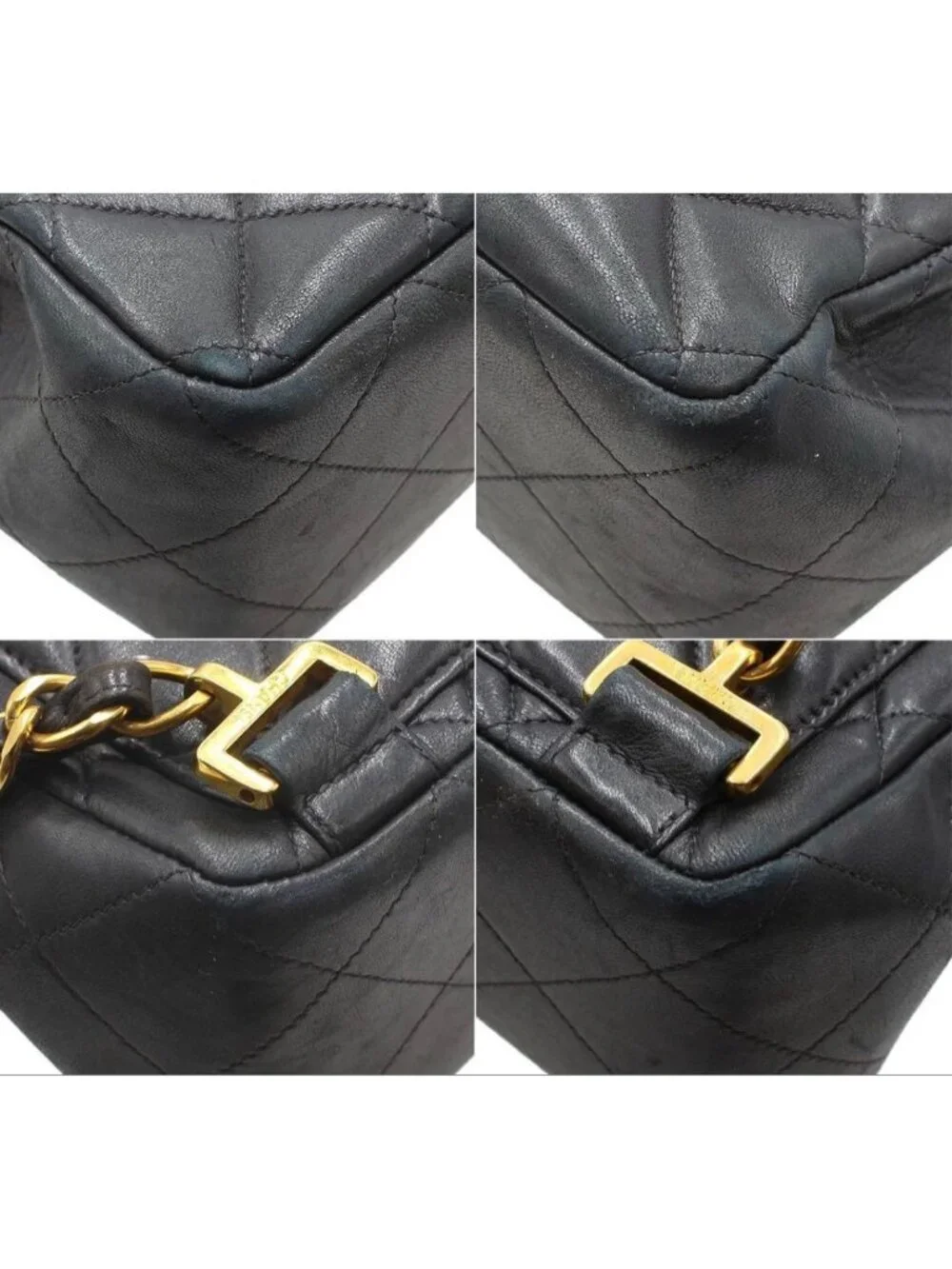 Chanel Quilted Leather Backpack